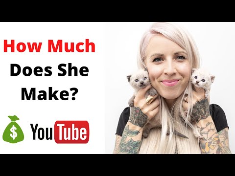 How Much Does Kitten Lady Make on youtube