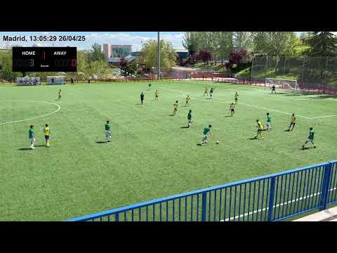 Cadete B Santa Ana vs Alcobendas CF A 1a parte
