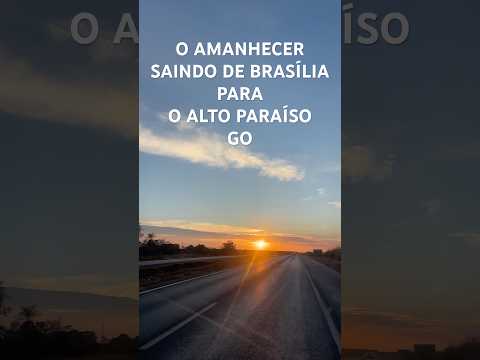 BR 020 saindo de Brasília para o alto paraíso go