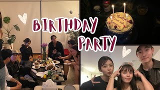 メルボルンで初のホームバースデーパーティーしてみたよ！！