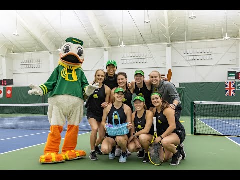 Oregon Women's Tennis Video