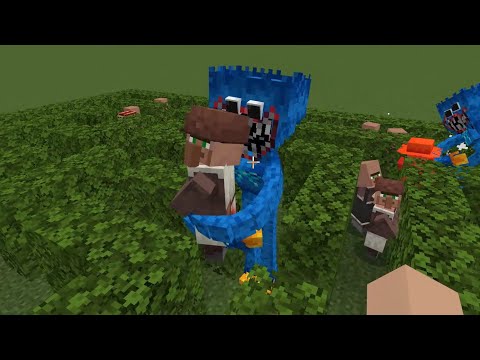 Huggy Wuggy vs Villager Maze