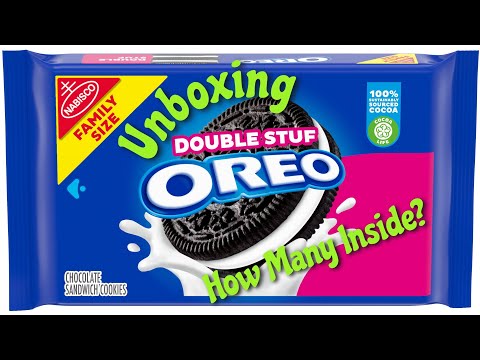 Unboxing Double Stuf Oreos!