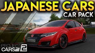 Project CARS 2 | Japanese Cars Bonus Pack DLC Overview | Civic Type R, Skyline R32 & More (Gameplay)