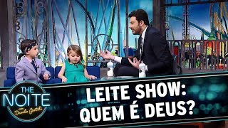 Leite Show: Quem é Deus? | The Noite (04/12/17)
