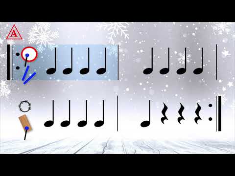 Wizards in Winter EASY Percussion Play Along