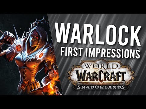 Warlocks In Shadowlands Alpha! First Impression - WoW: Shadowlands Alpha
