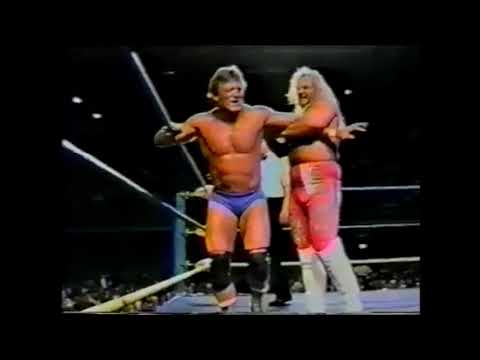 60 WCW FAN CAM Michael PS Hayes vs "Mr. Wonderful" Paul Orndorff - Dublin - 03-17-93