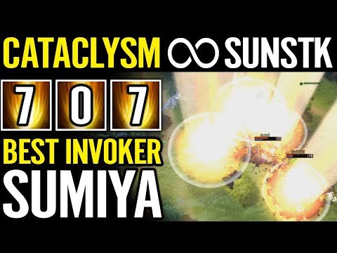 WTF Invoker SumiYa Best Invoke of DOTA?? 7.07 META is EPIC Dota 2 Pro GAmeplay