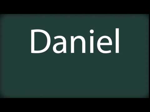 How to pronounce Daniel