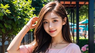 AI Beauty SlideShow 298 - Path of Light - 光の道 - 빛의 여정 | AI美女優那 × ハードロックバラード × Music Slideshow