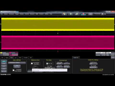Oscilloscope FAQ - SDAIII EYE | Teledyne LeCroy