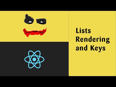 Reactjs Tutorial 4 Lists Rendering And Keys