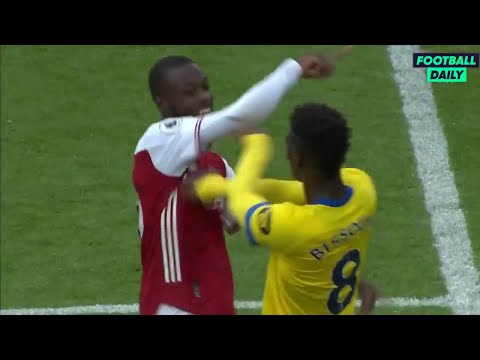 Nicolas Pepe & Yves Bissouma jokes around