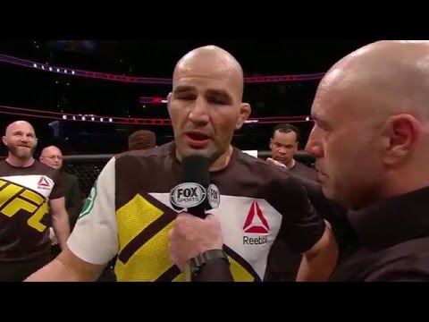 Fight Night Tampa: Glover Teixeira Octagon Interview