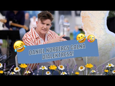 Daniel Norberg briljerar med dialekter!
