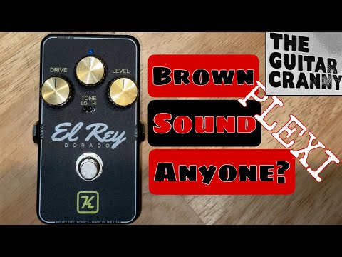 Review and demo of the Keeley Electronics El Rey DORADO Drive Distortion Pedal