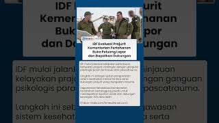 Israel Tinjau Kelayakan Prajurit Cadangan dengan Gangguan Mental, Fokus pada Trauma dan Reintegrasi