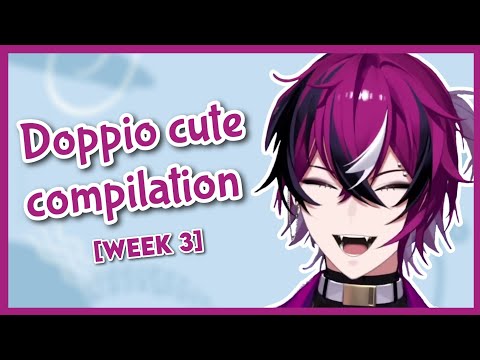 Doppio's cute sounds and laughing compilation ! [Week 3]「Nijisanji EN - Doppio Dropscythe」