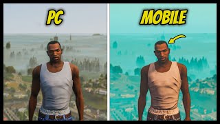 GTA Trilogy: Definitive Edition Mobile vs PC - Graphics and Details Comparison