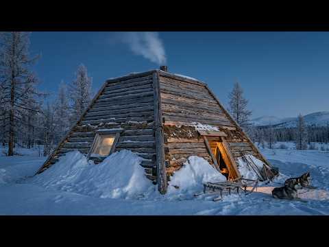 Wie Die Jakuten Lehmhäuser Bauten, Um Die Kältesten Winter Bei -71°C Zu überstehen?