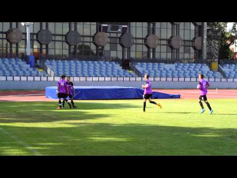 U16: Znojmo - HFK 3:0 / Gól Vojtěcha Švarce na 1:0