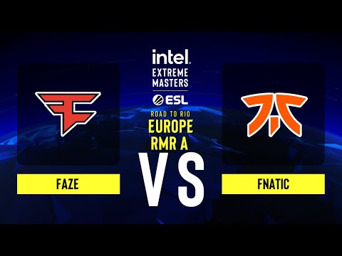 FaZe vs. fnatic - Map 1 [Nuke] - IEM Road to Rio 2022 Europe RMR A