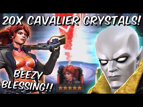 20x 6 Star Elsa Bloodstone Cavalier Crystal Opening Round #2! - Marvel Contest of Champions