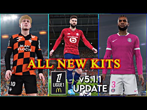 eFootball 2026 v5.1.1 NEW KITS Update 😍 Ligue 1 🔥 Best Jersey in eFootball 2026