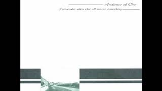 Audience of One - I Remember When This All Meant Something