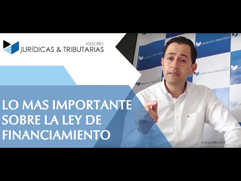 Nueva Ley de Financiamiento 1943 de 2018