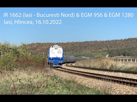 IR 1662 (Iasi - Bucuresti Nord) - EGM 956 & EGM 1280