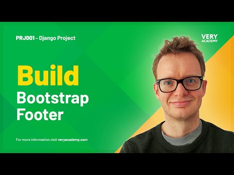 Django Project | Implement a Bootstrap Footer thumbnail