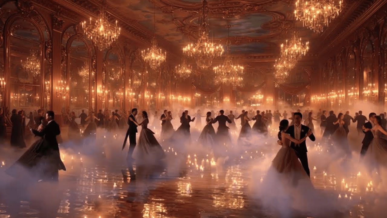 Enchanted Halloween Masquerade Ball: Mystical Ballroom Ambience for Cozy Nights