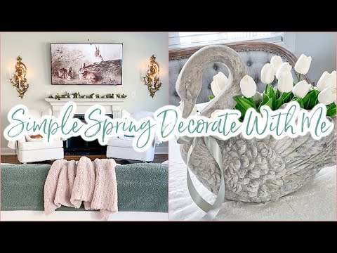 ???? Simple Spring Decorate With Me | Cottage Style Spring Decor ????