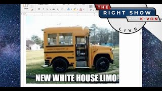 New White House Limo for a Special President (host K-von explains)