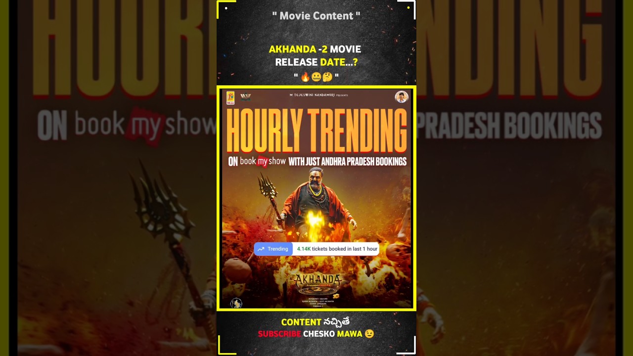 Akhanda -2 Movie New Release Date 🤐🤔 #akhanda2 #balakrishna