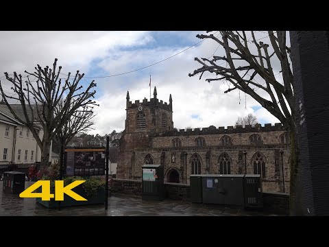 Bangor, Wales Walk: City Centre【4K】