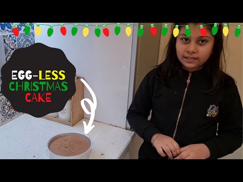 EGG -  LESS Christmas Cake