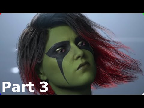 GUARDIANS OF THE GALAXY PS5 - Walkthrough - Gameplay - Part 3 - Acanti  (Marvel's)