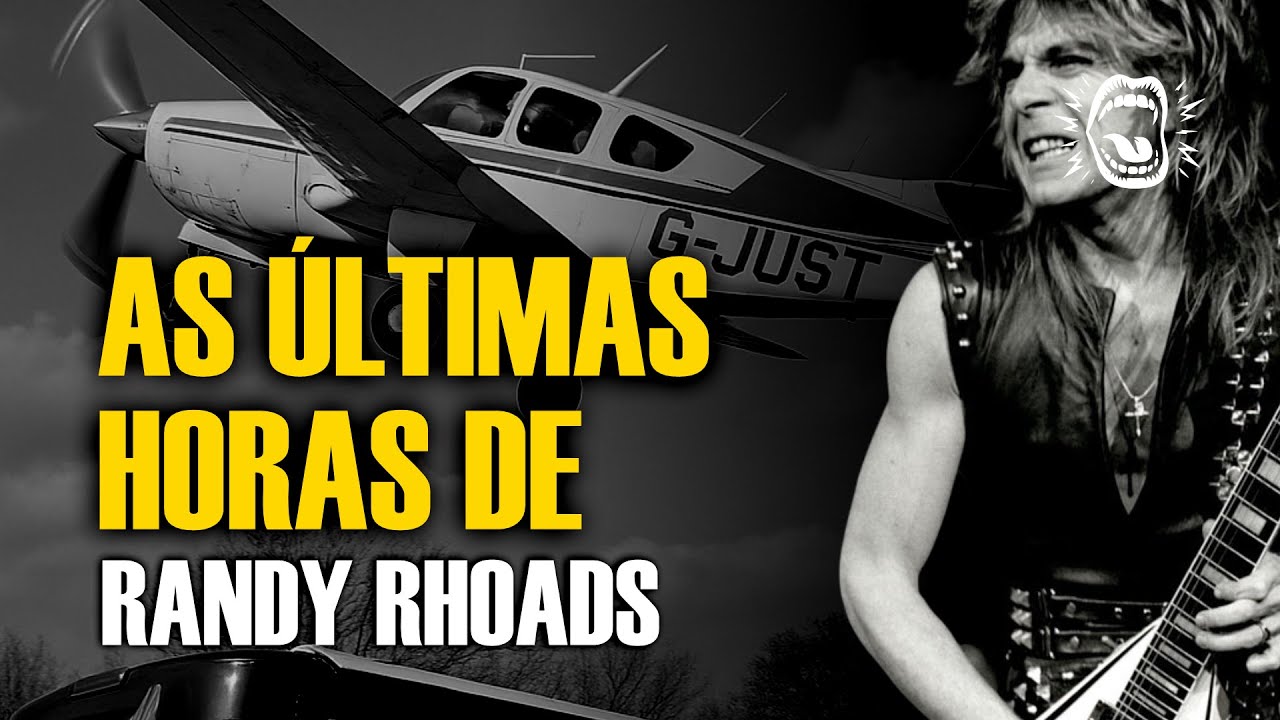As Últimas Horas de Randy Rhoads - O Trágico Acidente #ozzyosbourne #randyrhoads #mrcrowley