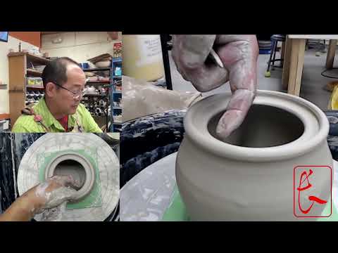 Throwing lids and pots with galleries