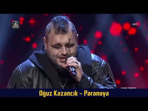 Oğuz Kazancık’tan “Paranoya” Performansı! O Ses Türkiye 2025 Finalinde Güçlü Bir Yorum 🎤🔥#oses2025