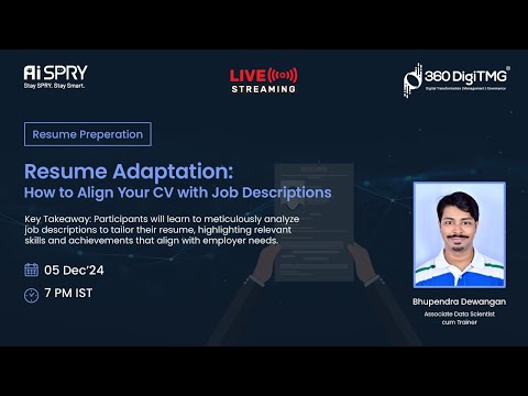 Resume Building 15th February 360DigiTMG