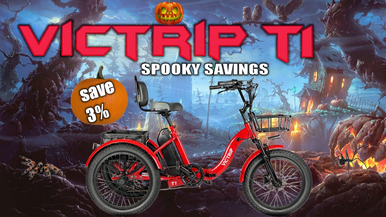 Safe and so Much Fun on the Victrip T1 Trike Ebike With Pete's Promise