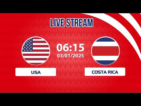 🔴 USA vs Costa Rica | North America Meets Central America: Clash of Spirits