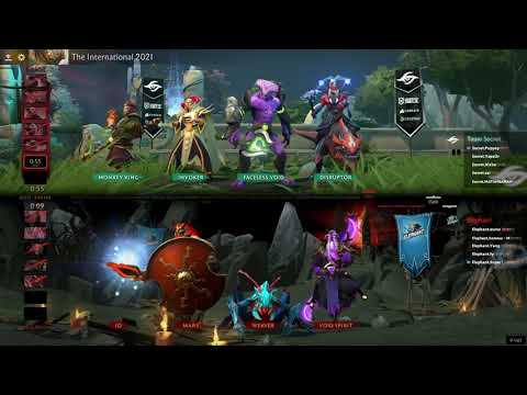 [RU] Team Secret vs Elephant - Dota 2 The International 2021 - Group Stage Day 2
