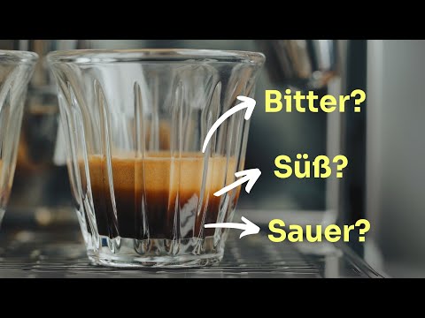Espresso schmeckt sauer / bitter - Wie muss ein Espresso schmecken?