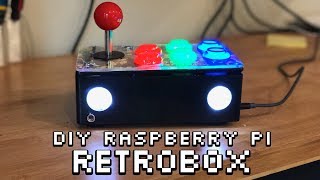 Retrobox: DIY Raspberry Pi all-on-one arcade joystick (full build guide)