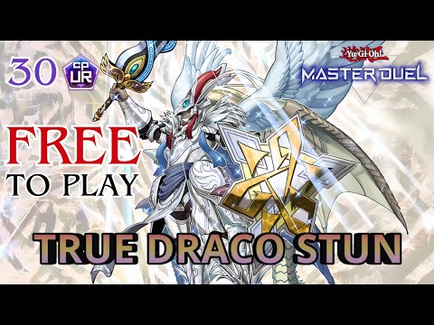 True Draco Stun! Free To Play! Anti Meta! Ranked Gameplay & Deck Profile [Yu-Gi-Oh! Master Duel]